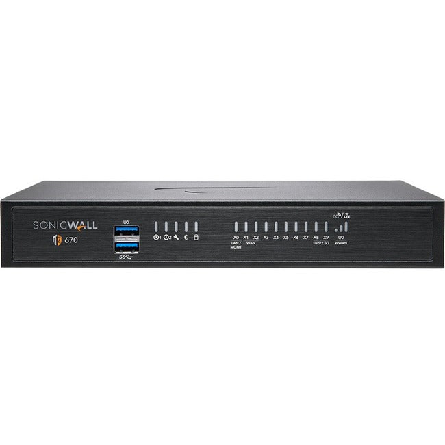 SonicWall TZ670 Network Security-Firewall Appliance
