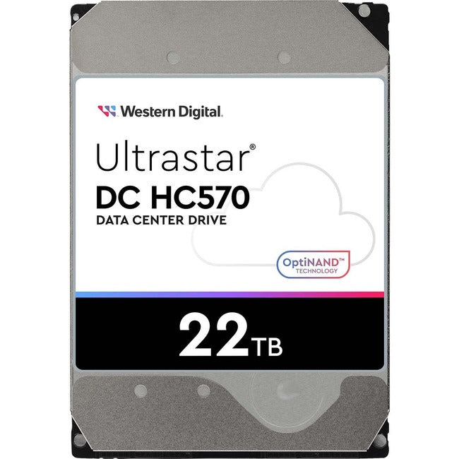 HGST Ultrastar DC HC570 0F48052 22 TB Hard Drive - 3.5" Internal - SAS (12Gb-s SAS)