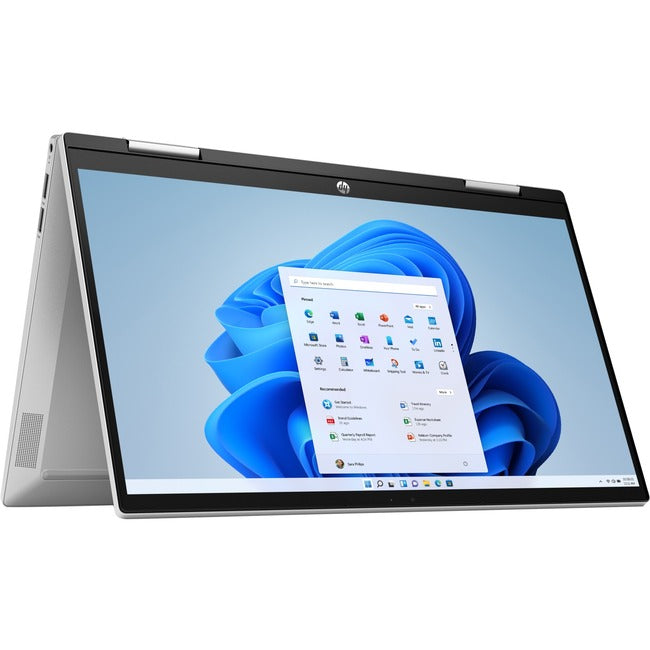 HP Pavilion x360 14-dy2010nr 14" Touchscreen Convertible 2 in 1 Notebook - Full HD - 1920 x 1080 - Intel Core i5 i5-1235U - 8 GB Total RAM - 1 TB SSD - Natural Silver