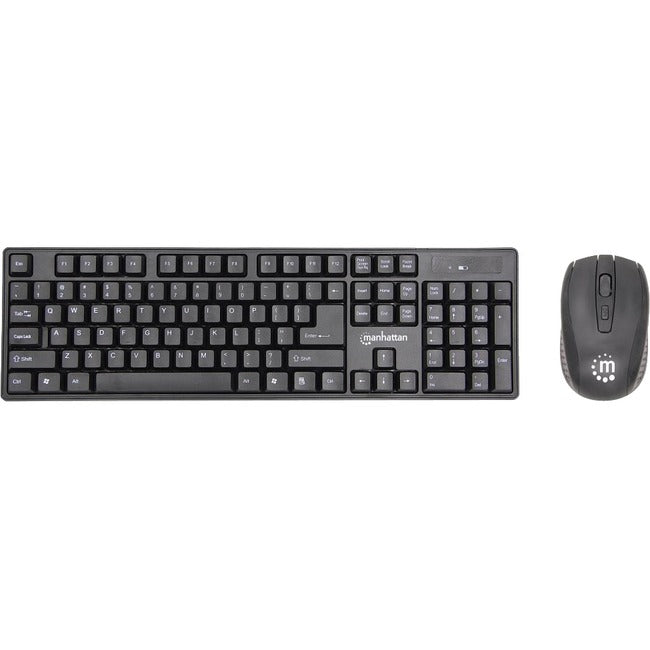 Manhattan Wireless Keyboard and Optical Mouse Set