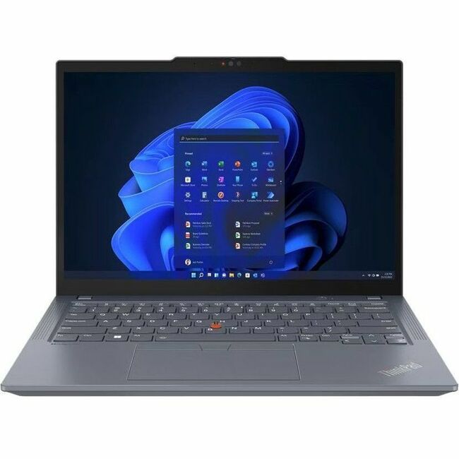 Lenovo ThinkPad X13 Gen 4 21EX0008US 13.3" Notebook - WUXGA - 1920 x 1200 - Intel Core i7 13th Gen i7-1355U Deca-core (10 Core) - 16 GB Total RAM - 16 GB On-board Memory - 512 GB SSD - Storm Gray