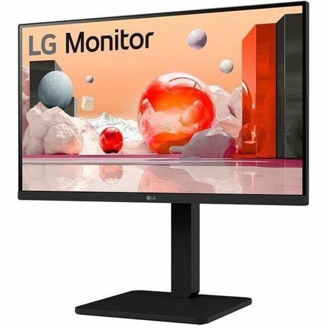 LG 24BA560-B 24" Class Full HD LCD Monitor - 16:9 - Matte Black - TAA Compliant