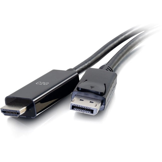C2G 10ft 4K DisplayPort to HDMI Adapter Cable - M-M