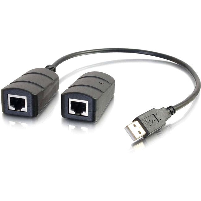 C2G 1 Port USB 2.0 Over Cat5-Cat6 Extender - USB Extension up to 150ft