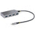 StarTech.com 4-Port USB-C Hub, 5Gbps, Bus Powered, 4x USB-A Ports, Optional Auxiliary Power, Portable USB Type-C Hub, 1ft-30cm Cable