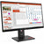 Lenovo ThinkVision T27-40 27" Class Full HD LED Monitor - 16:9 - Eclipse Black