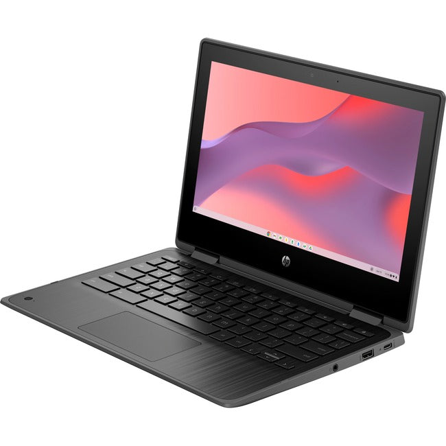 HP Fortis x360 G3 J 11.6" Touchscreen Convertible 2 in 1 Notebook - HD - 1366 x 768 - Intel Celeron N4500 Dual-core (2 Core) - 4 GB Total RAM - 4 GB On-board Memory - 32 GB Flash Memory