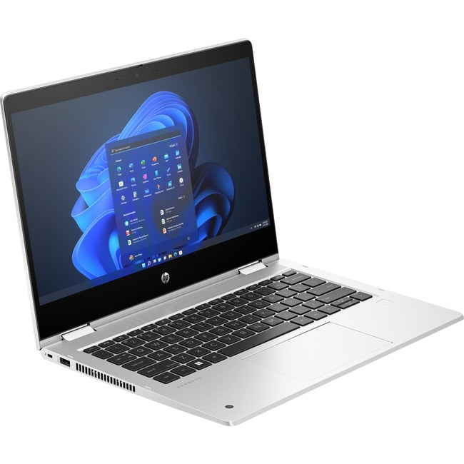 HP Pro x360 435 G10 13.3" Touchscreen Convertible 2 in 1 Notebook - Full HD - 1920 x 1080 - AMD Ryzen 3 7330U Quad-core (4 Core) - 8 GB Total RAM - 256 GB SSD - Pike Silver Aluminum