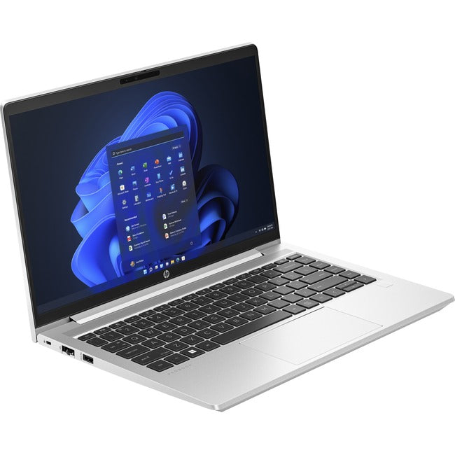 HP ProBook 445 G10 14" Notebook - Full HD - 1920 x 1080 - AMD Ryzen 5 7530U Hexa-core (6 Core) - 8 GB Total RAM - 256 GB SSD - Pike Silver Plastic