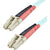 StarTech.com 1m Fiber Optic Cable - 10 Gb Aqua - Multimode Duplex 50-125 - LSZH - LC-LC - OM3 - LC to LC Fiber Patch Cable