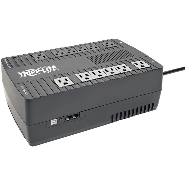 Tripp Lite UPS 750VA 450W Desktop Battery Back Up AVR 50-60Hz Compact 120V USB RJ11