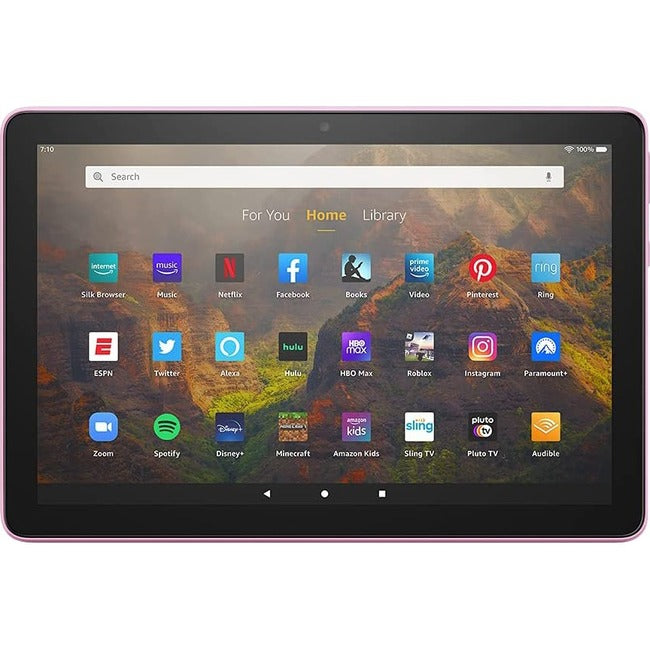 Amazon Fire HD 10 Tablet - 10.1" Full HD - Octa-core (8 Core) 2 GHz - 3 GB RAM - 32 GB SSD - Fire OS 7 - Lavender
