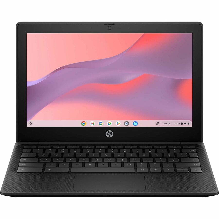 HP Fortis G1m 11.6" Touchscreen Rugged Clamshell Chromebook - HD - Octa-core (ARM Cortex A76 + Cortex A55) - 4 GB - 32 GB Flash Memory - English Keyboard - Jet Black