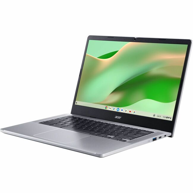 Acer Chromebook 314 CB314-4HT CB314-4HT-38SL 14" Touchscreen Chromebook - Full HD - 1920 x 1080 - Intel Core i3 i3-N305 Octa-core (8 Core) 1.80 GHz - 8 GB Total RAM - 128 GB SSD - Silver
