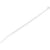 StarTech.com 10"(25cm) Cable Ties, 2-5/8"(68mm) Dia, 50lb(22kg) Tensile Strength, Nylon Self Locking Ties, UL Listed, 1000 Pack, White