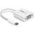 StarTech.com USB-C to VGA Adapter - White - Thunderbolt 3 Compatible - USB C Adapter - USB Type C to VGA Dongle Converter