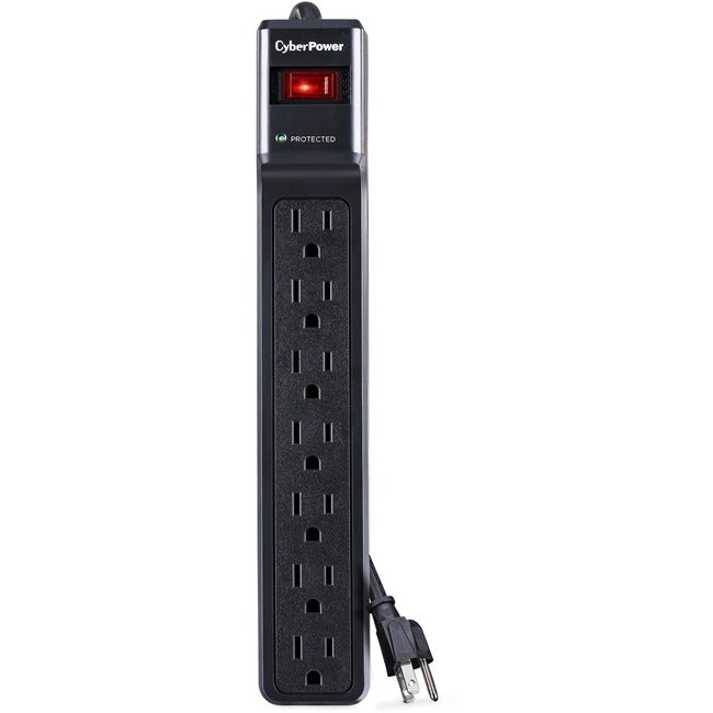 CyberPower CSB7012 Essential 7-Outlets Surge Suppressor with 1500 Joules and 12FT Cord - Plain Brown Boxes