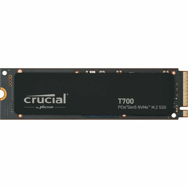 Crucial T700 4 TB Solid State Drive - M.2 2280 Internal - PCI Express NVMe (PCI Express NVMe 5.0 x4)