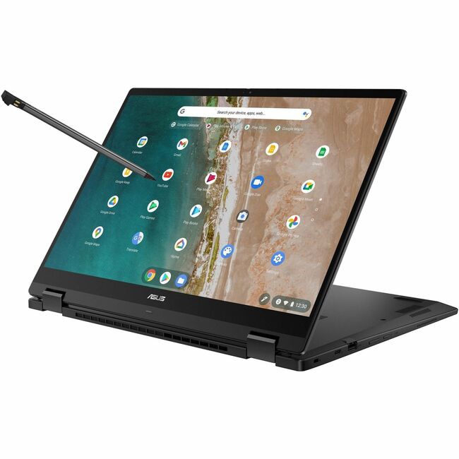 Asus Chromebook Flip CX5 CX5601FBA-YZ568T-S 16" Touchscreen Convertible 2 in 1 Chromebook - WUXGA - 1920 x 1200 - Intel Core i5 12th Gen i5-1235U Deca-core (10 Core) 1.30 GHz - 16 GB Total RAM - 16 GB On-board Memory - 128 GB SSD - Mineral Gray