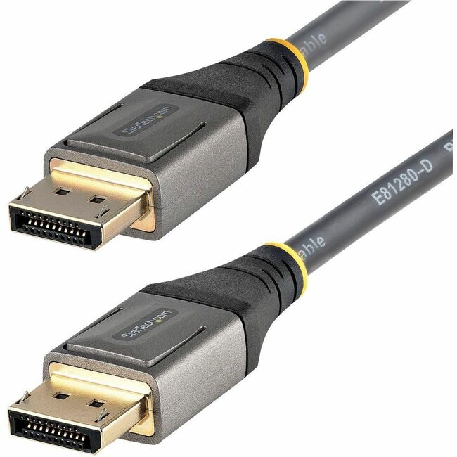 StarTech.com 3ft (1m) VESA Certified DisplayPort 1.4 Cable, 8K 60Hz HDR10, UHD 4K 120Hz Video, DP to DP Monitor Cord, DP 1.4 Cable, M-M