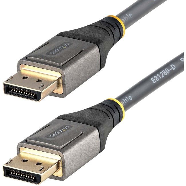 StarTech.com 16ft (5m) VESA Certified DisplayPort 1.4 Cable, 8K 60Hz HDR10, UHD 4K 120Hz Video, DP to DP Monitor Cord, DP 1.4 Cable, M-M