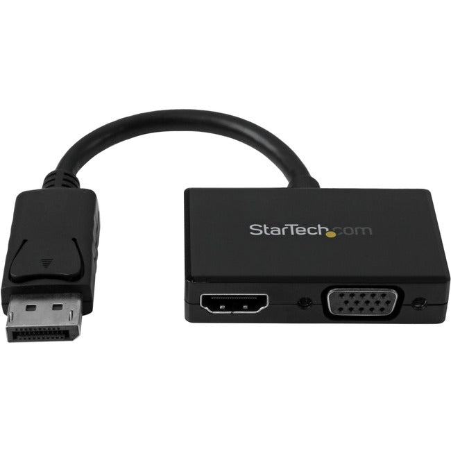 StarTech.com Travel A-V Adapter: 2-in-1 DisplayPort to HDMI or VGA