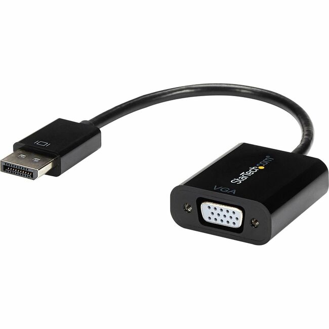 StarTech.com DisplayPort to VGA Adapter - 1920x1200 - Multi Monitor Solution - DisplayPort 1.2 to VGA Dongle (DP2VGA3)