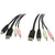 StarTech.com 6 ft 4-in-1 USB DisplayPort KVM Switch Cable