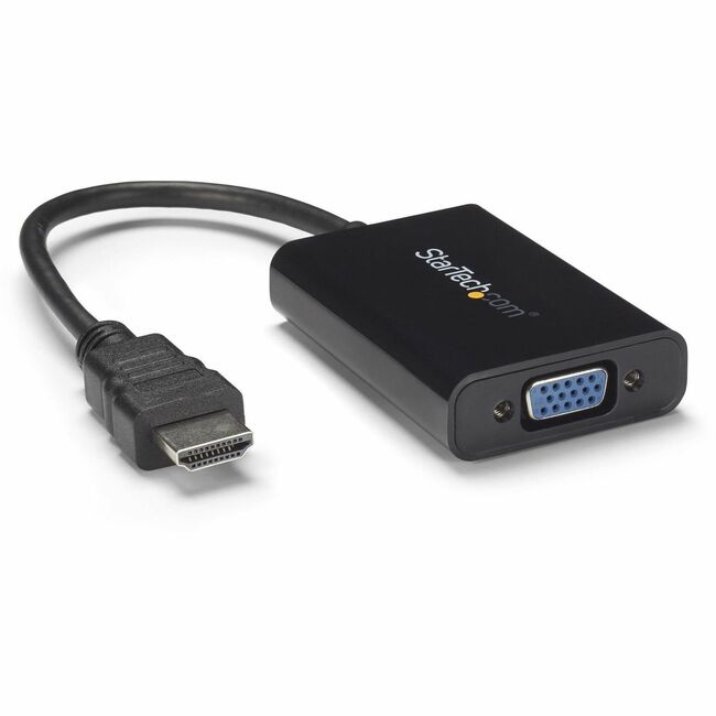 StarTech.com HDMI to VGA Video Adapter Converter with Audio for Desktop PC - Laptop - Ultrabook - 1920x1200