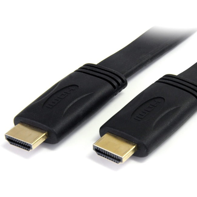 StarTech.com 15 ft Flat High Speed HDMI Cable with Ethernet - Ultra HD 4k x 2k HDMI Cable - HDMI to HDMI M-M