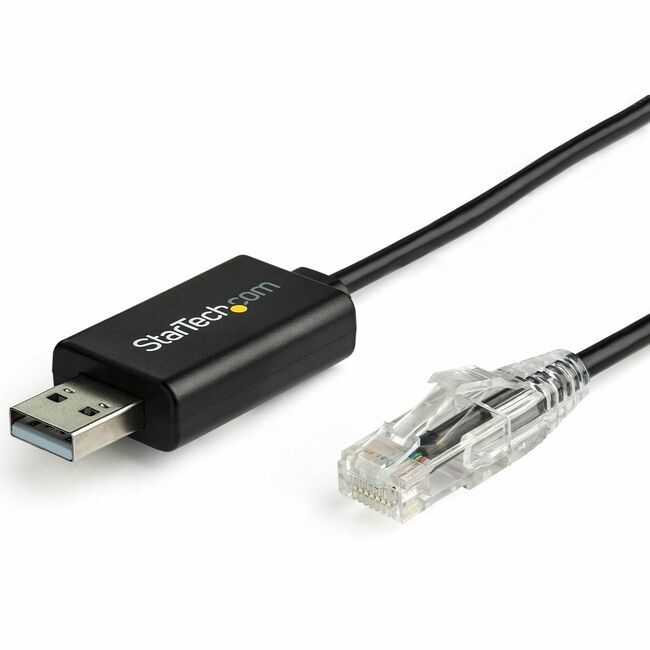 StarTech.com 6 ft. - 1.8 m Cisco USB Console Cable - USB to RJ45 Rollover Cable - Transfer rates up to 460Kbps - M-M - Windows®, Mac and Linux® Compatible