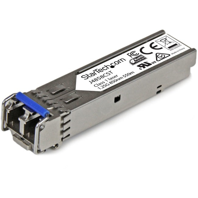 StarTech.com HP J4858C Compatible SFP Module - 1000BASE-SX Fiber Optical SFP Transceiver - Lifetime Warranty - 1 Gbps - Maximum Transfer Distance: 550 m (1804 ft)