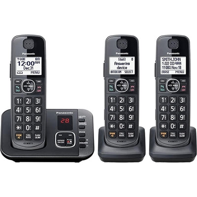 3 Handset Cordless Phone Sys