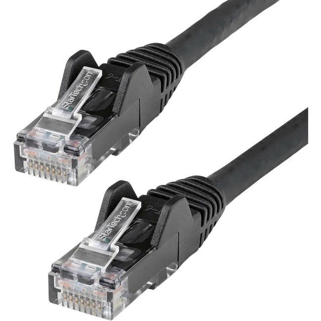 StarTech.com 35ft CAT6 Ethernet Cable - Black Snagless Gigabit - 100W PoE UTP 650MHz Category 6 Patch Cord UL Certified Wiring-TIA