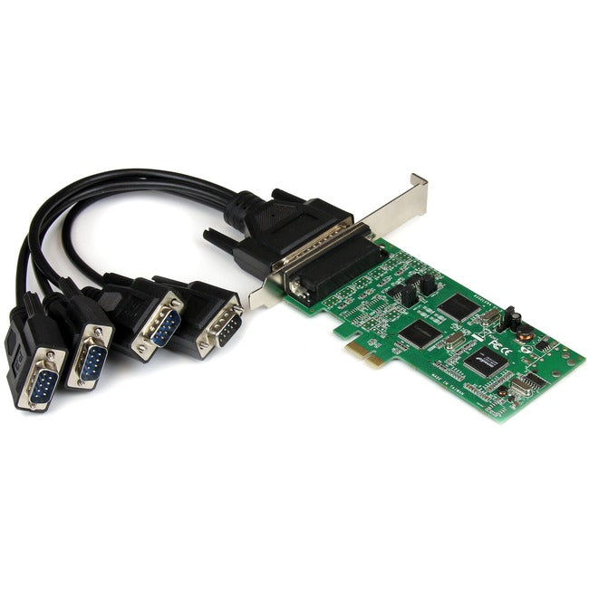 StarTech.com 4 Port PCI Express PCIe Serial Combo Card - 2 x RS232 2 x RS422 - RS485