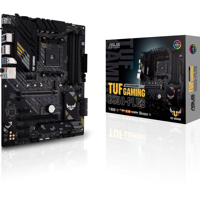 Asus Prime B550-PLUS Desktop Motherboard - AMD B550 Chipset - Socket AM4 - ATX