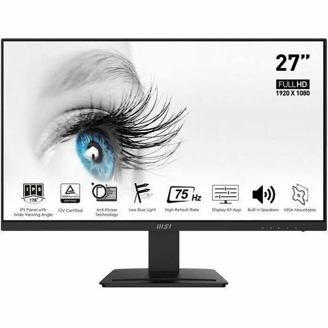 MSI Pro MP273A 27" Full HD LCD Monitor - 16:9