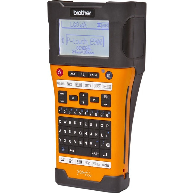 Brother Industrial Handheld Labeling Tool w- Auto Cutter & Computer Connectivity