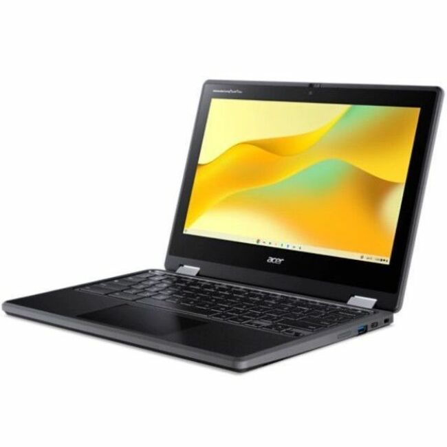 Acer Chromebook Spin 511 R756T R756T-C822 11.6" Touchscreen Convertible 2 in 1 Chromebook - HD - 1366 x 768 - Intel N100 Dual-core (2 Core) 800 kHz - 4 GB Total RAM - 32 GB Flash Memory - Black