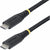 StarTech.com 10ft (3m) USB-C Charging Cable, 240W PD EPR, Dual-Layer Silicone/Braided Jacket, Rugged USB 2.0 Laptop Charge Cord, USB-IF