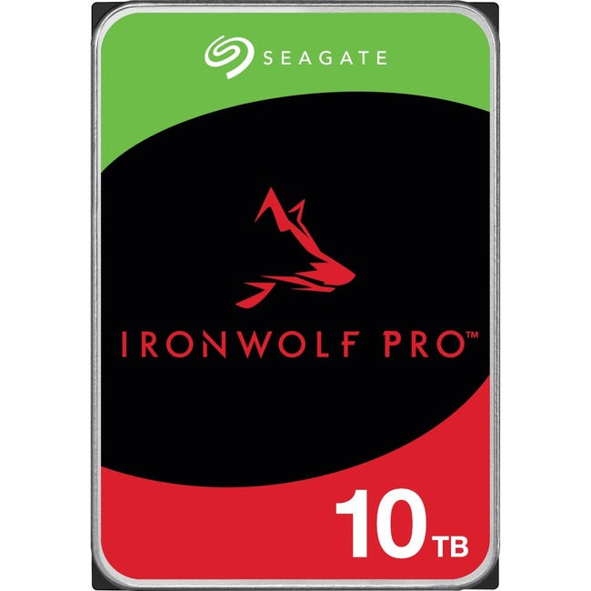 Seagate IronWolf Pro ST10000NT001 10 TB Hard Drive - 3.5" Internal - SATA (SATA/600) - Conventional Magnetic Recording (CMR) Method