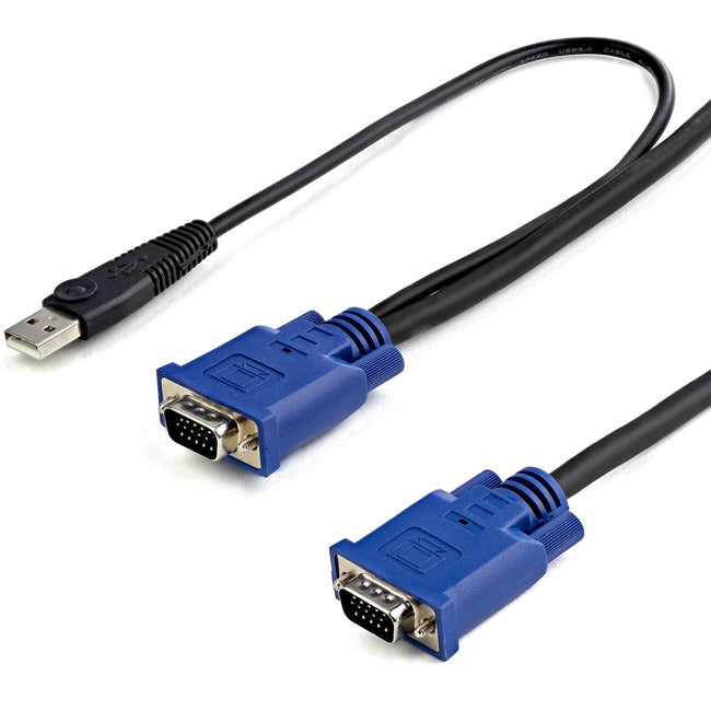 StarTech.com StarTech.com 2-in-1 - Video - USB cable - 4 pin USB Type A, HD-15 (M) - HD-15 (M) - 3.05 m