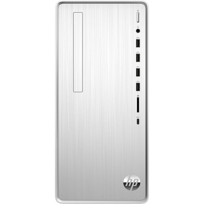 HP Pavilion TP01-3030 Desktop Computer - Intel Core i3 12th Gen i3-12100 Quad-core (4 Core) 3.30 GHz - 8 GB RAM DDR4 SDRAM - 512 GB NVMe M.2 PCI Express SSD - Tower - Snow White
