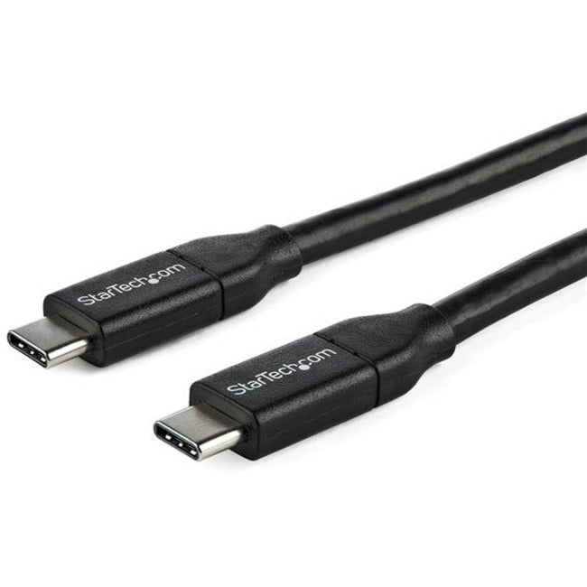 StarTech.com 1m 3 ft USB C to USB C Cable w- 5A PD - M-M - USB 2.0 - USB-IF Certified - USB Type C Cable - USB C Charging Cable - USB C PD Cable