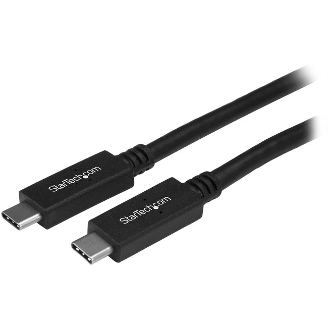 StarTech.com 1m 3 ft USB C to USB C Cable - M-M - USB 3.0 (5Gbps) - USB Type C Cable - USB C Charging Cable