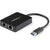 StarTech.com USB 3.0 to Dual Port Gigabit Ethernet Adapter NIC w- USB Port