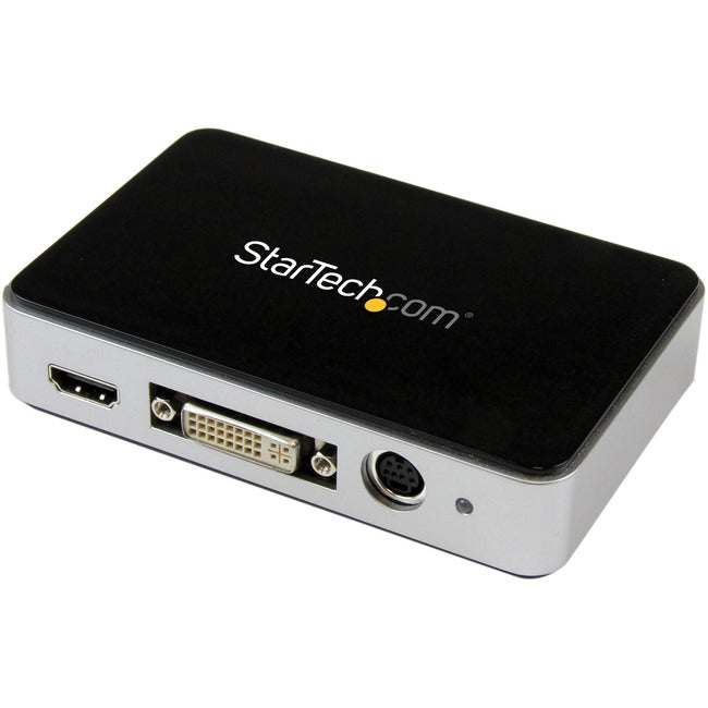 StarTech.com USB 3.0 Video Capture Device - HDMI - DVI - VGA - Component HD Video Recorder - 1080p 60fps