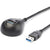 StarTech.com 5 ft Black Desktop SuperSpeed USB 3.0 Extension Cable - A to A M-F