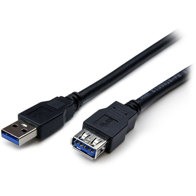 StarTech.com 6 ft Black SuperSpeed USB 3.0 Extension Cable A to A - M-F