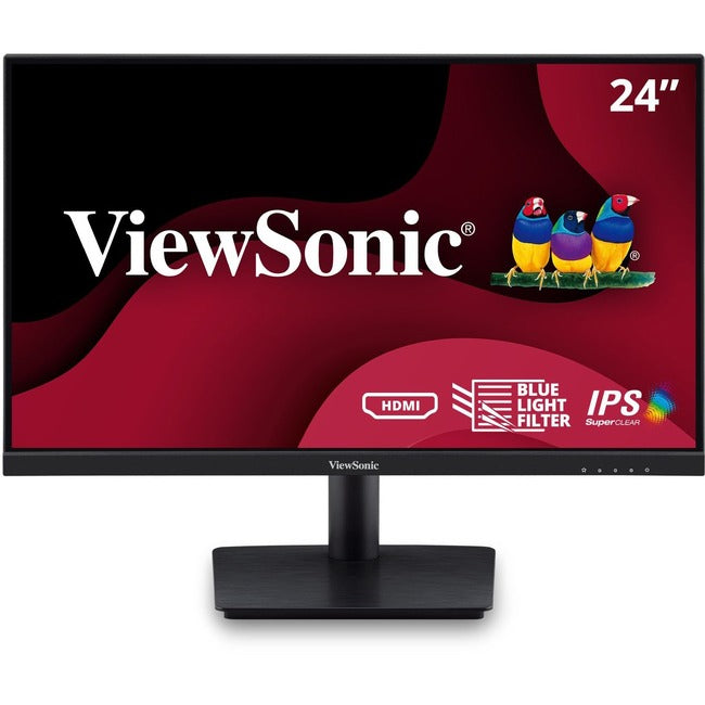 ViewSonic VA2409M 23.6" Full HD LED LCD Monitor - 16:9 - Black